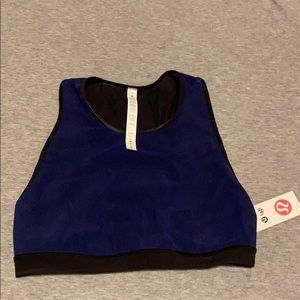Lululemon Lab kaomi bra crop top new NWT size 8
